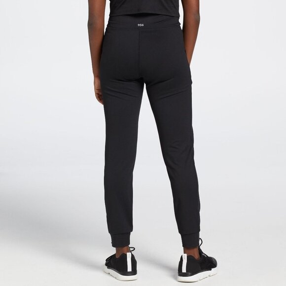 DSG Girls' Knit Jogger Pants in Pure Black - Size Small - Picture 10 of 10